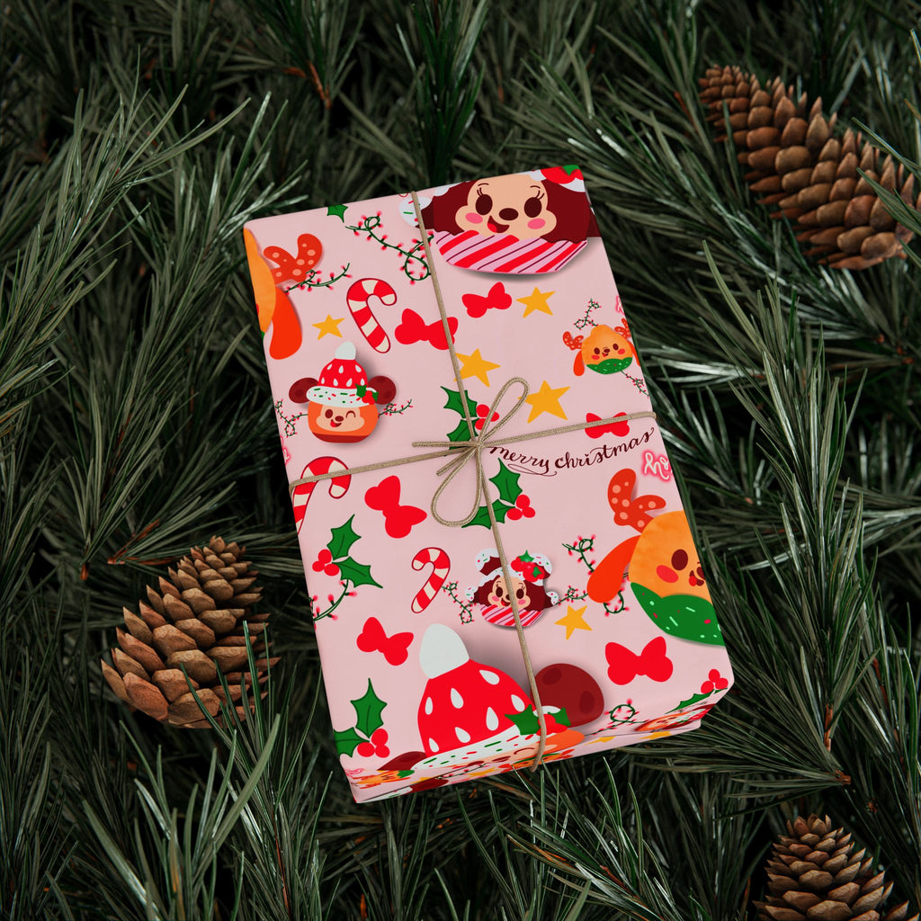 Festive Christmas Munchies Wrapping Paper