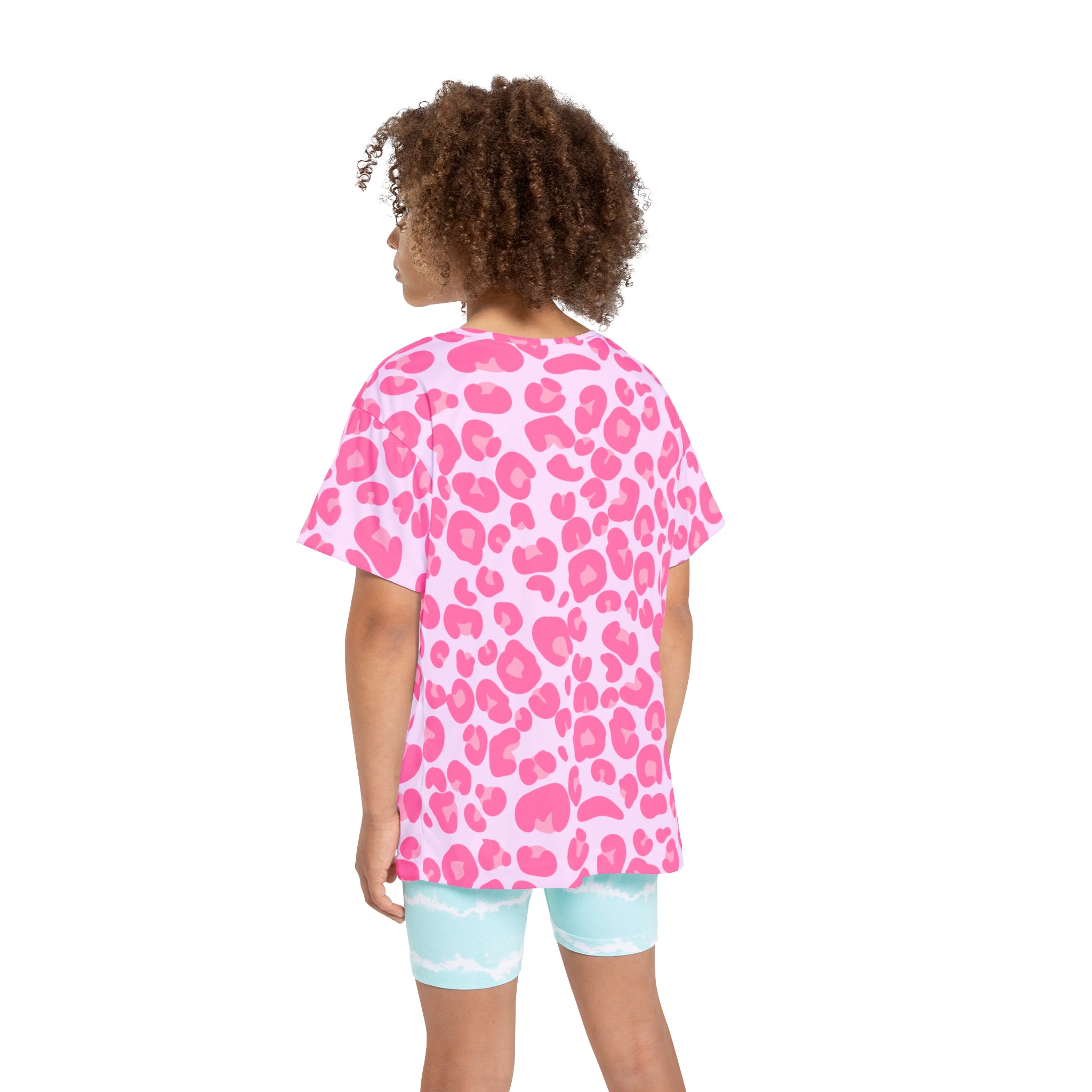 Y2K Pink Cheetah Print Top