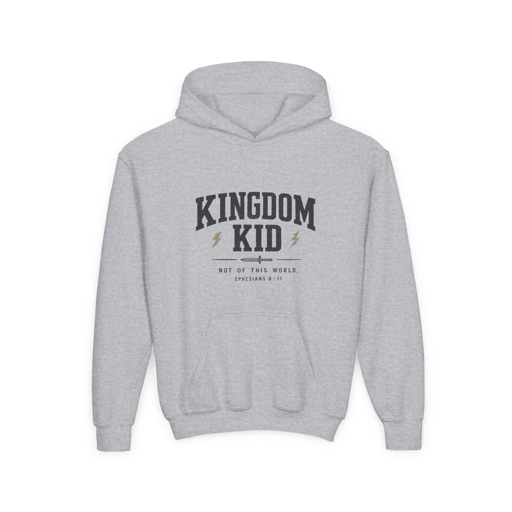 Kingdom Kid Youth Hoodie — "Kingdom Rebels" Christian Youth Church Sweatshirt