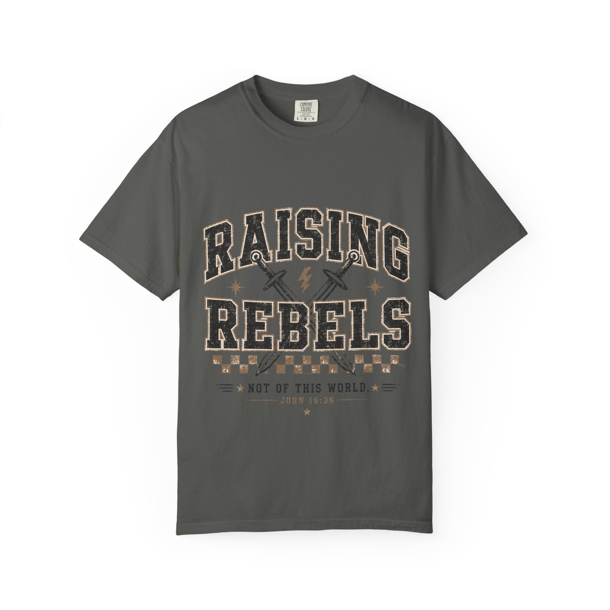 Raising Rebels Graphic T-Shirt — "Not of This World" Vintage Youth Parent Tee