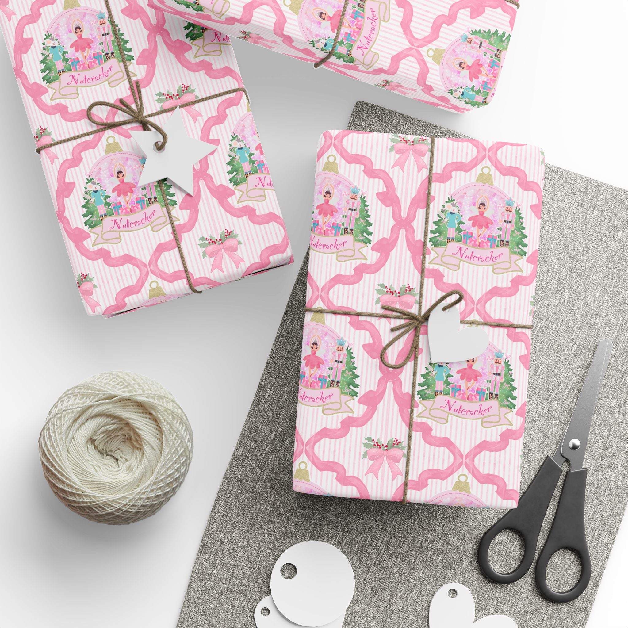 Nutcracker Holiday Wrapping Paper Roll