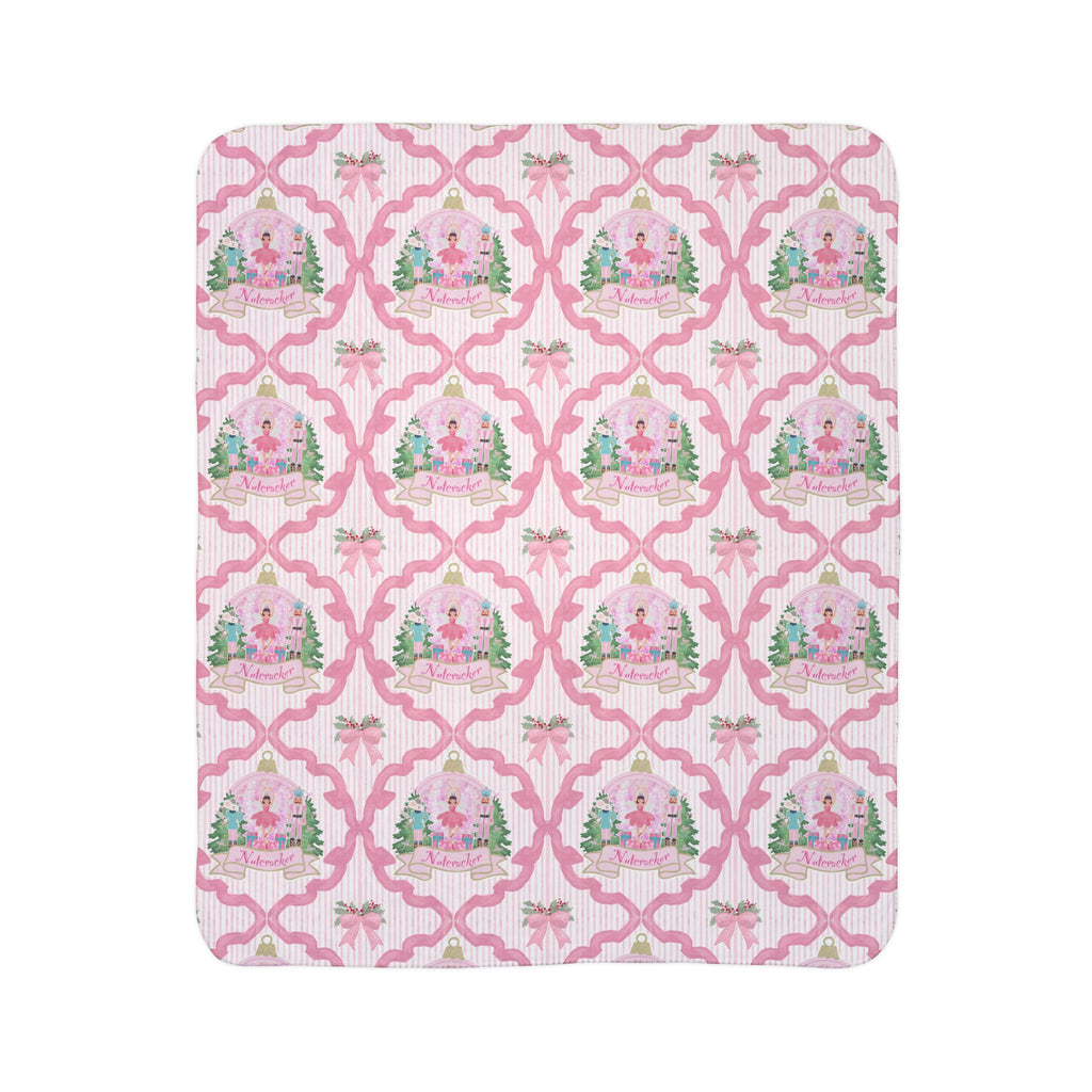 Nutcracker Fleece Sherpa Blanket