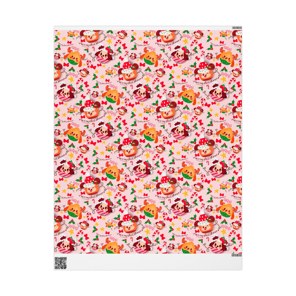 Festive Christmas Munchies Wrapping Paper
