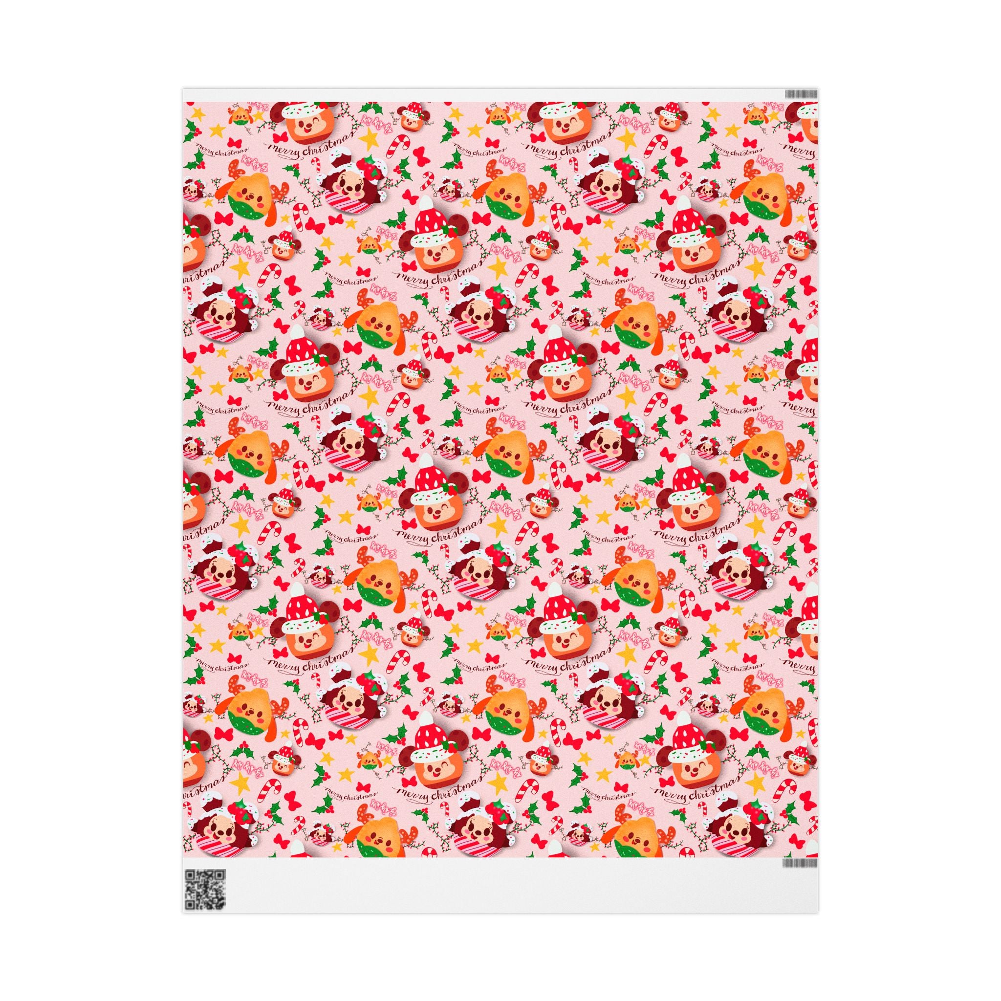 Festive Christmas Munchies Wrapping Paper