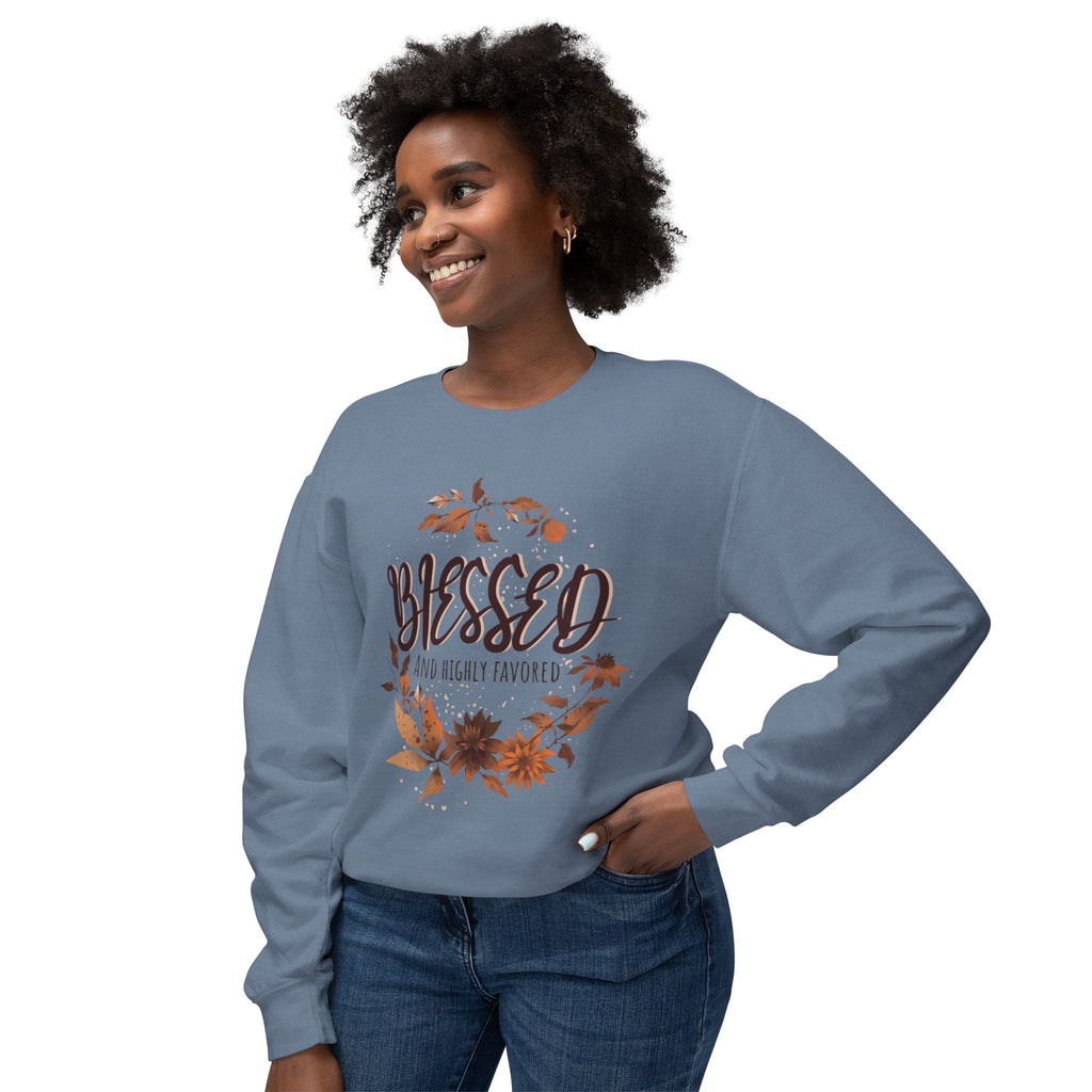 Blessed & Highly Favored Crewneck Sweatshirt