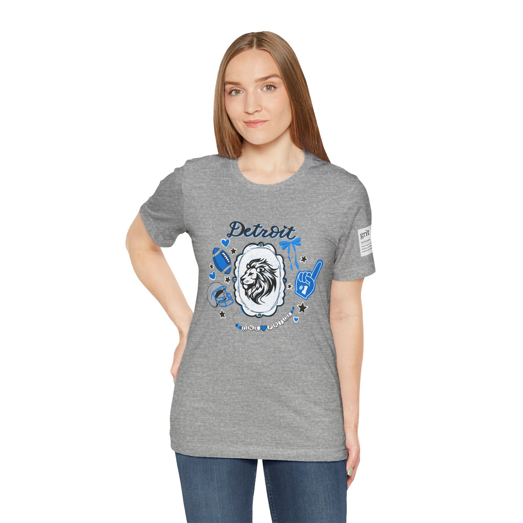 Detroit Lions Tee - Unisex Jersey Short Sleeve
