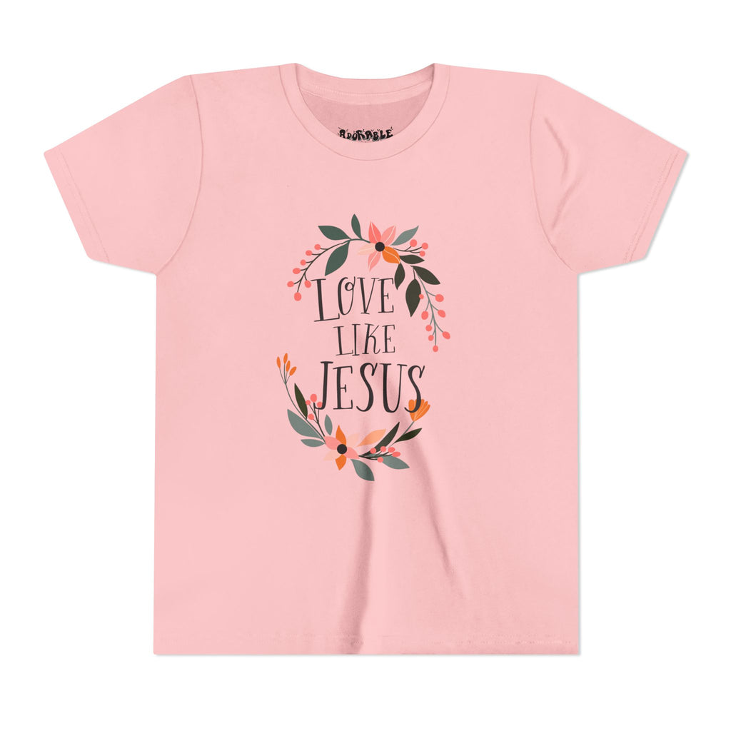 Youth Short Sleeve Tee - Love Like Jesus, Inspirational Kids Shirt, Faith-Based T-Shirt, Christian Youth Apparel, Perfect Gift for [...]