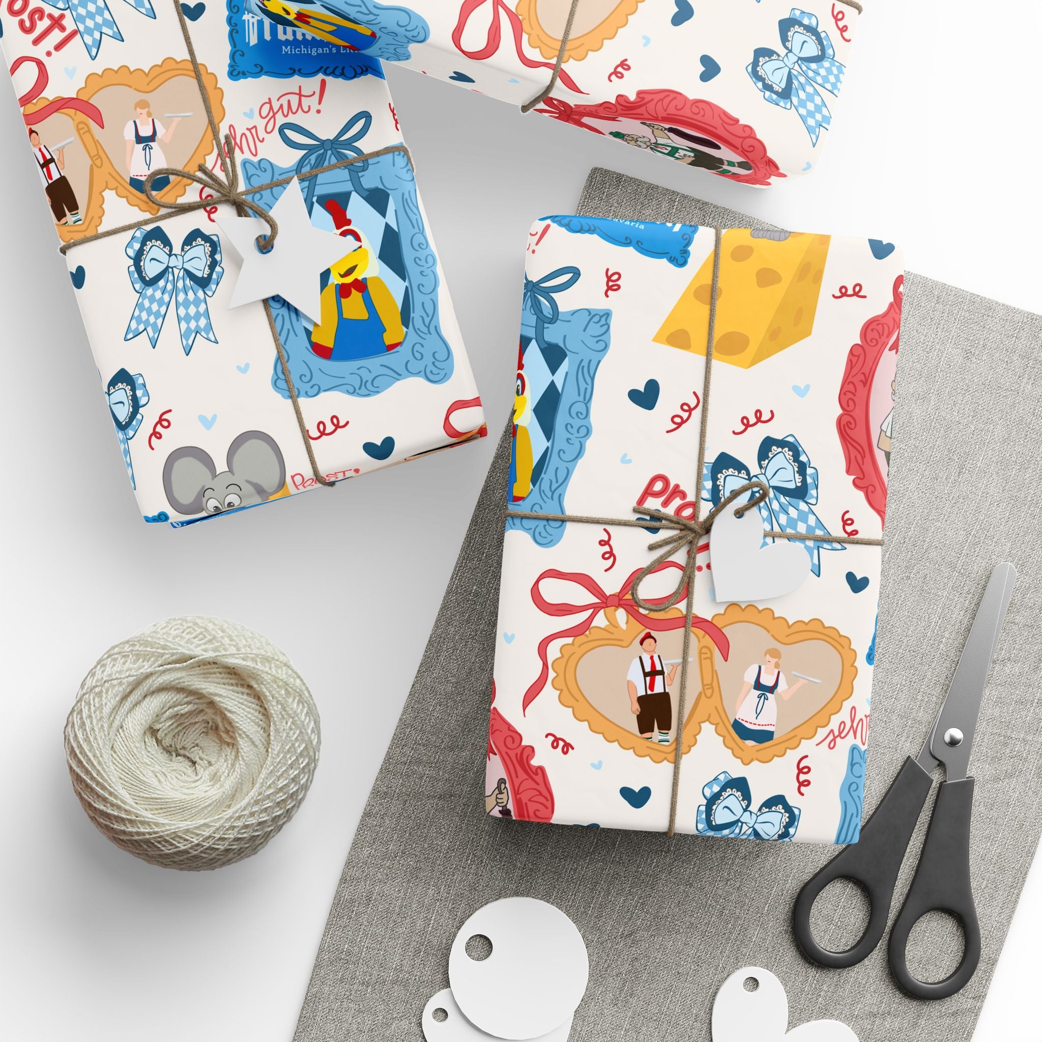 Frankenmuth Icons Wrapping Paper