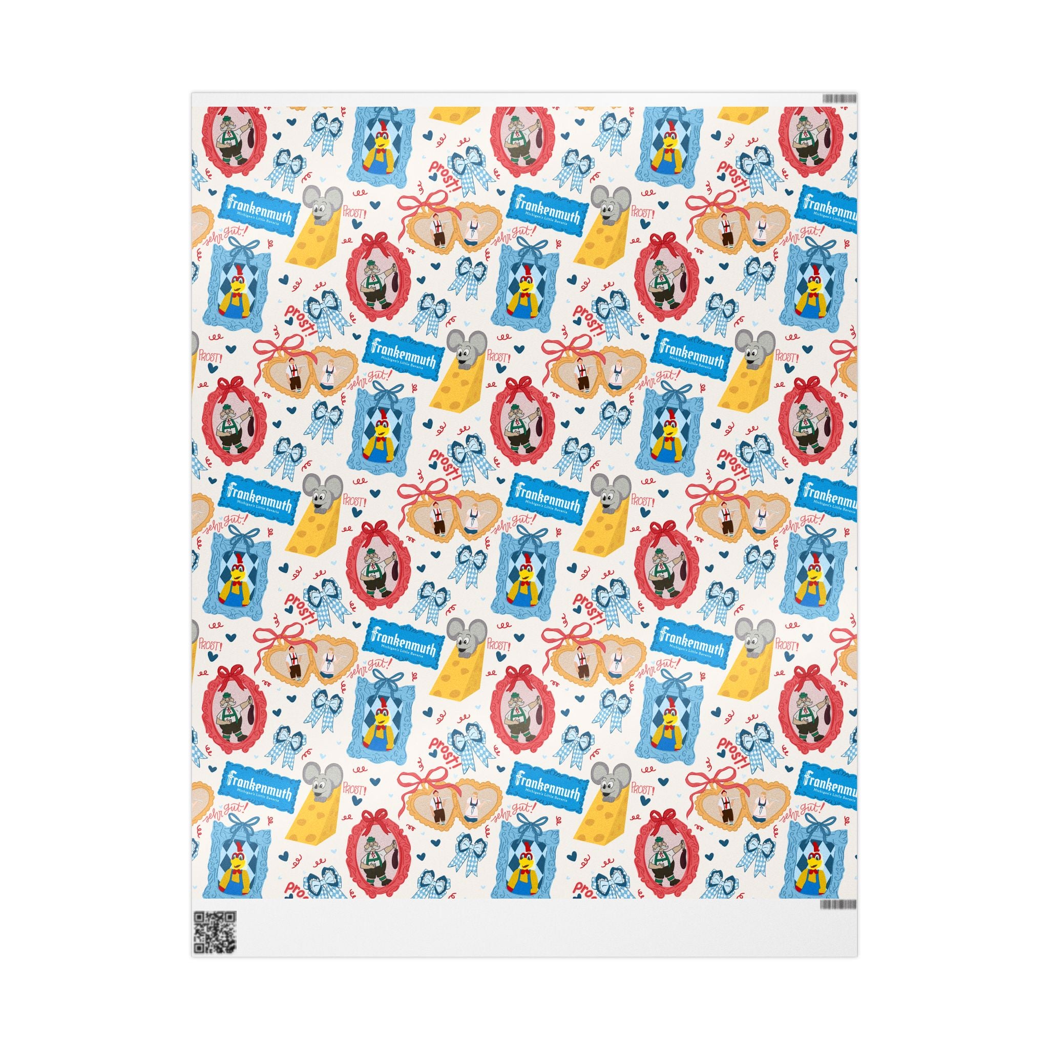 Frankenmuth Icons Wrapping Paper