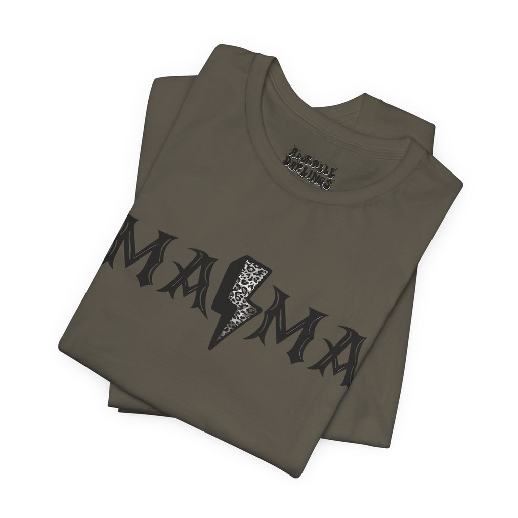Rockin' Mama Unisex Jersey Tee - Cool Graphic T-Shirt, Casual Wear, Gift for Mothers, Music Lovers, Everyday Style
