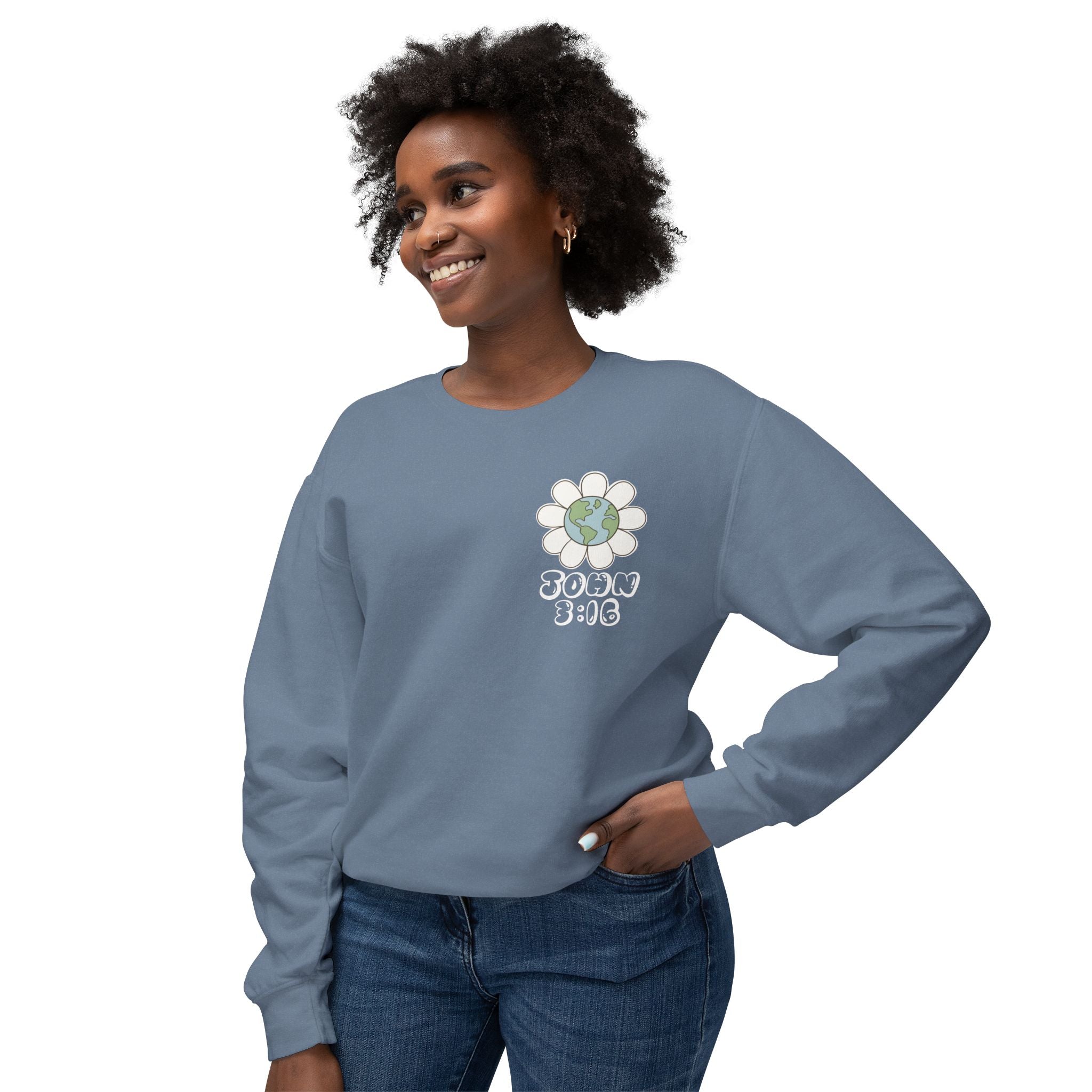 You Are So Loved Sweatshirt - Unisex Lightweight Crewneck