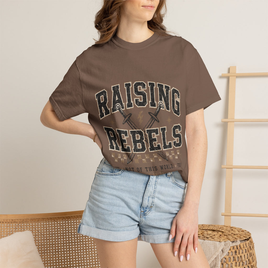 Raising Rebels Graphic T-Shirt — "Not of This World" Vintage Youth Parent Tee