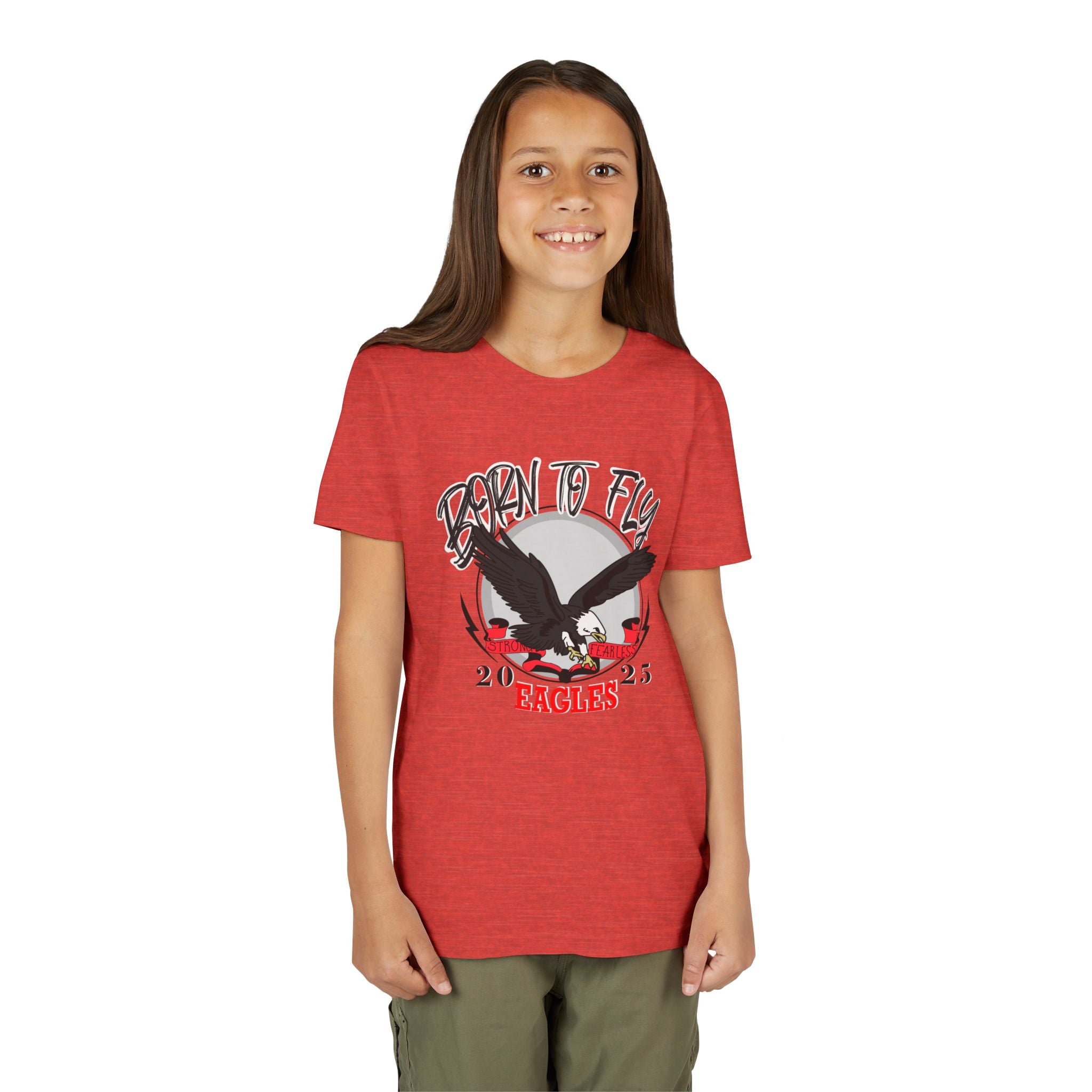 Eagle Graphic Youth Tee - Born to Fly