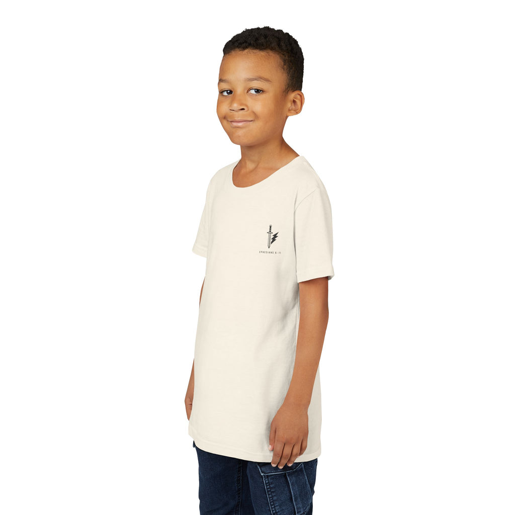 Kingdom Kid Youth Tee — "Not of This World" Christian Kids T-Shirt