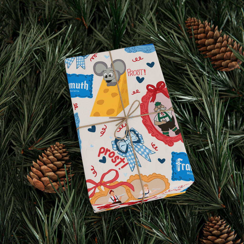 Frankenmuth Icons Wrapping Paper