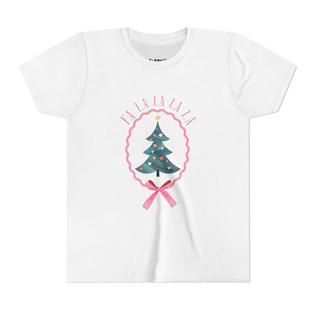 Christmas Tree Youth Short Sleeve Tee