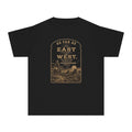 Youth Tee ‘As Far as the East is to the West' Vintage Western Graphic