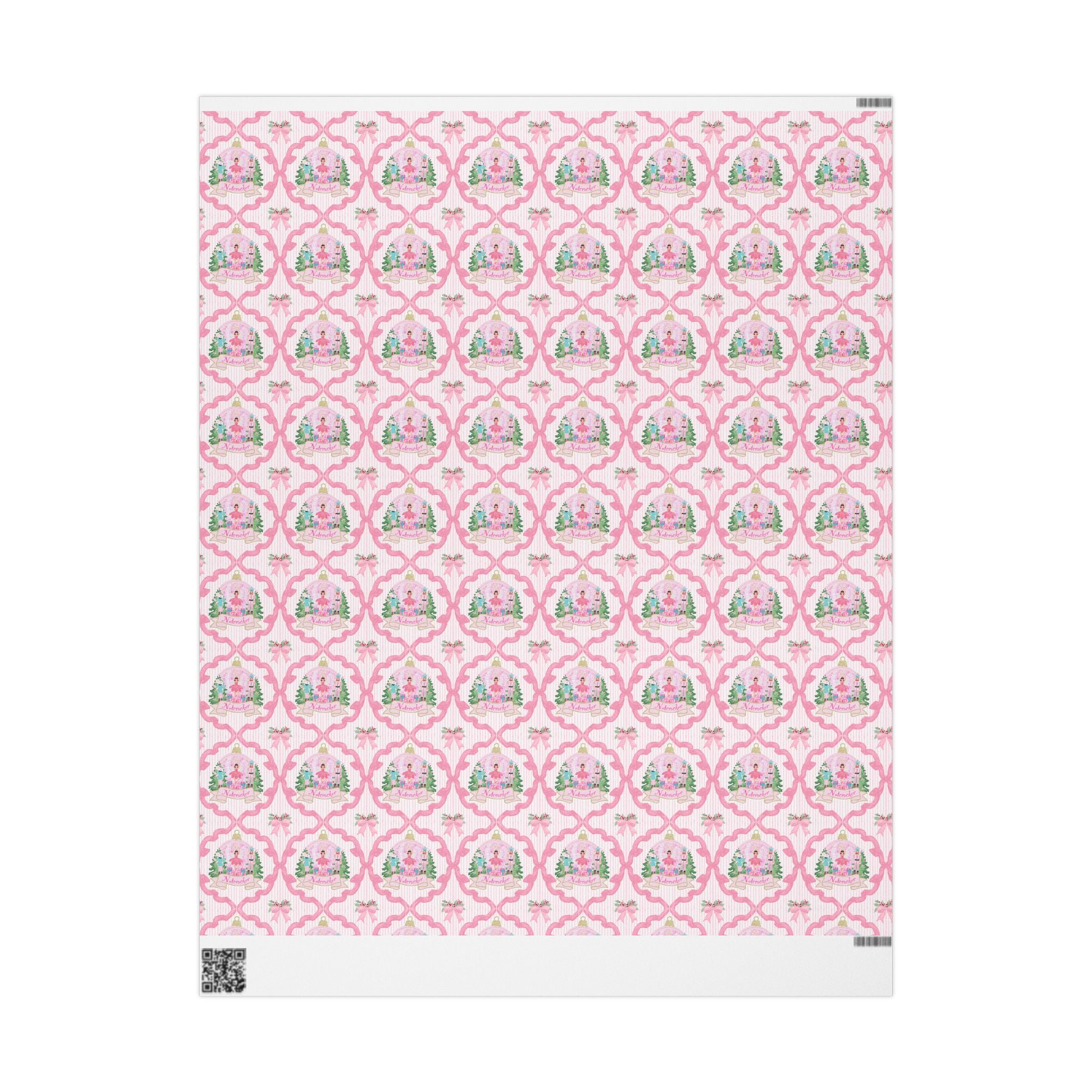 Nutcracker Holiday Wrapping Paper Roll