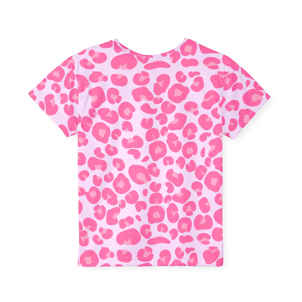 Y2K Pink Cheetah Print Top