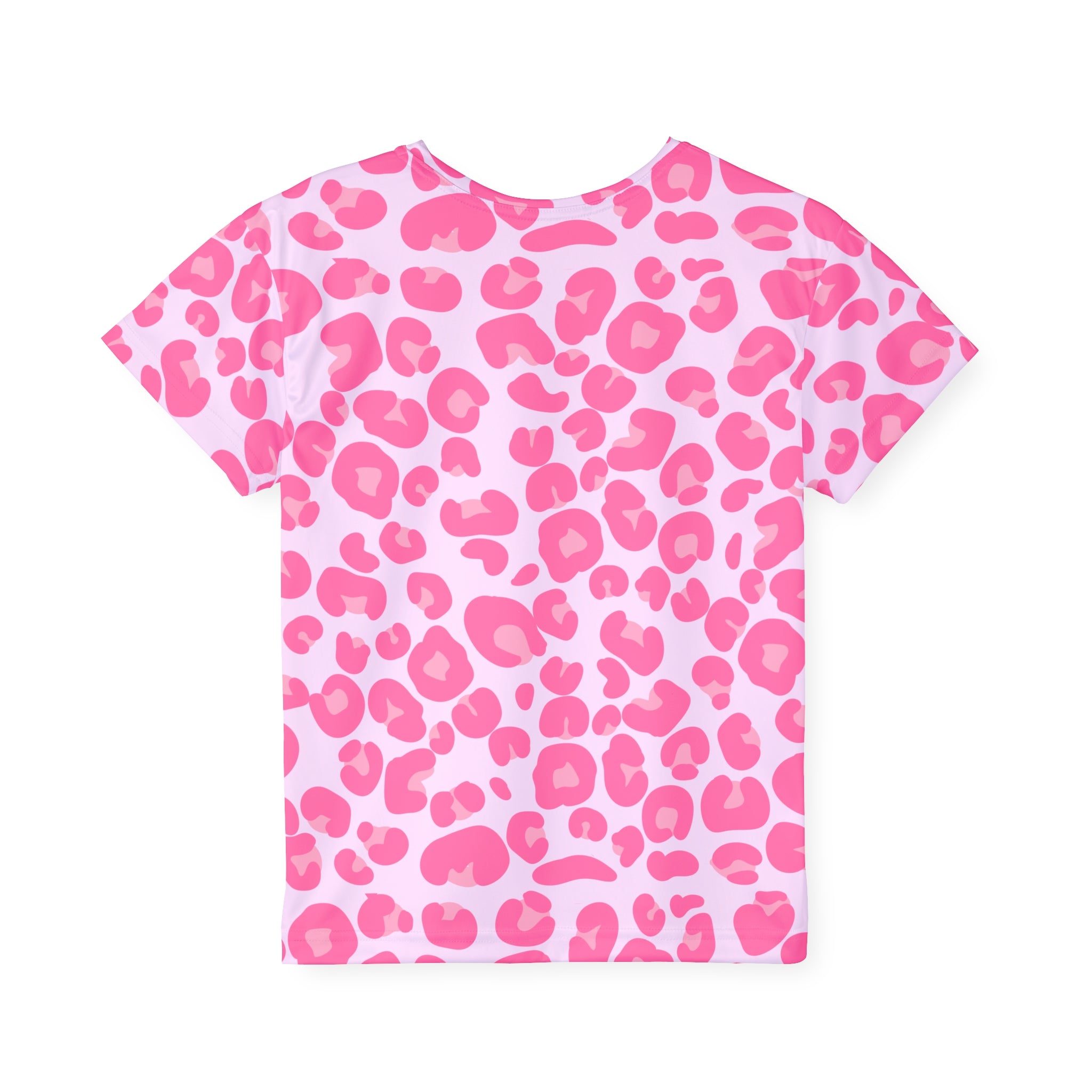 Y2K Pink Cheetah Print Top