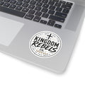 Run on Holy Ghost Motorcycle Sticker — 2 Timothy 1:7 Faith Biker Kiss-Cut Sticker