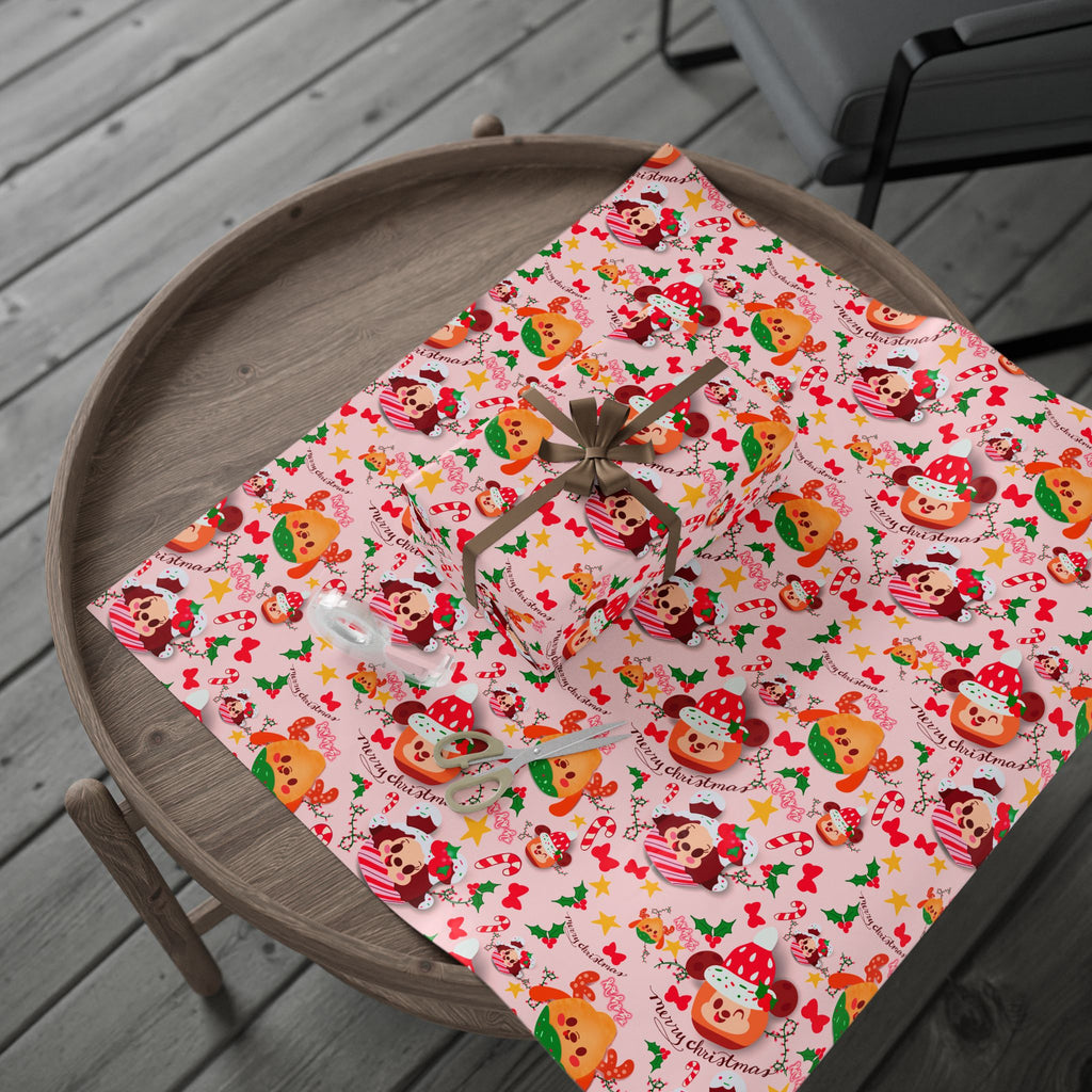 Festive Christmas Munchies Wrapping Paper