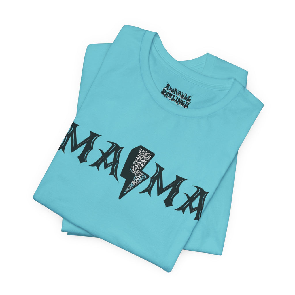 Rockin' Mama Unisex Jersey Tee - Cool Graphic T-Shirt, Casual Wear, Gift for Mothers, Music Lovers, Everyday Style