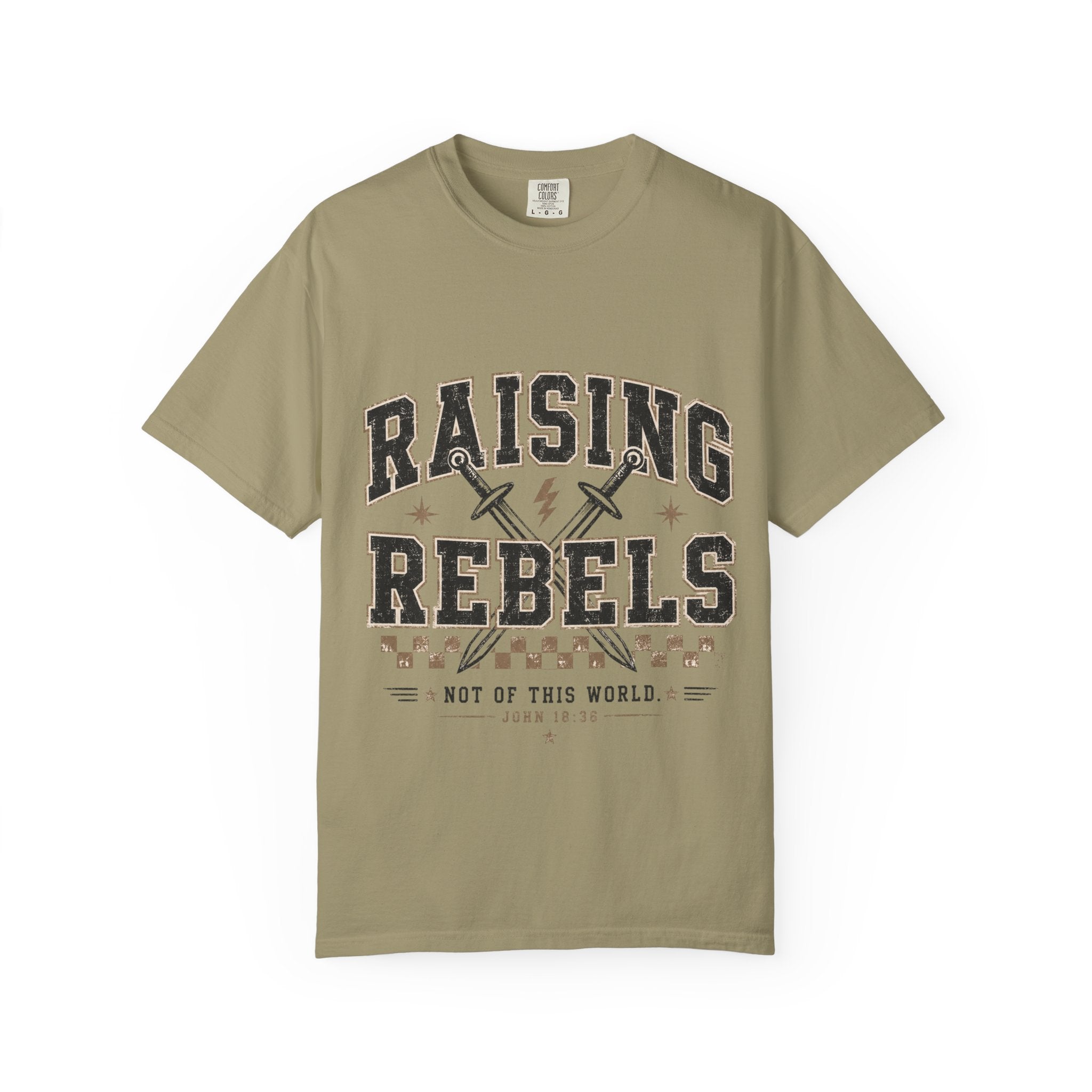 Raising Rebels Graphic T-Shirt — "Not of This World" Vintage Youth Parent Tee
