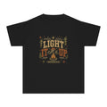 Youth Tee - "Light It Up" Campfire Graphic Shirt