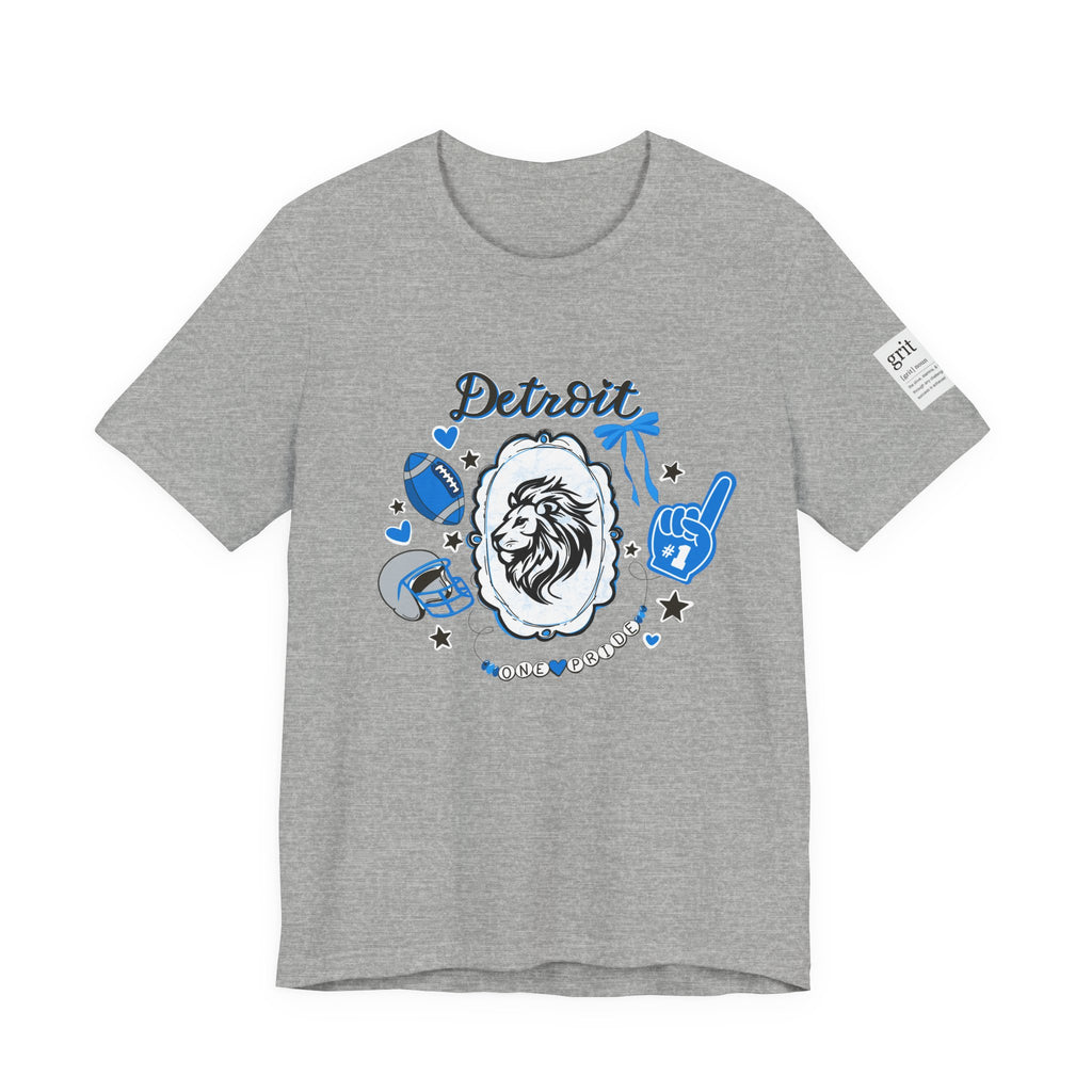 Detroit Lions Tee - Unisex Jersey Short Sleeve