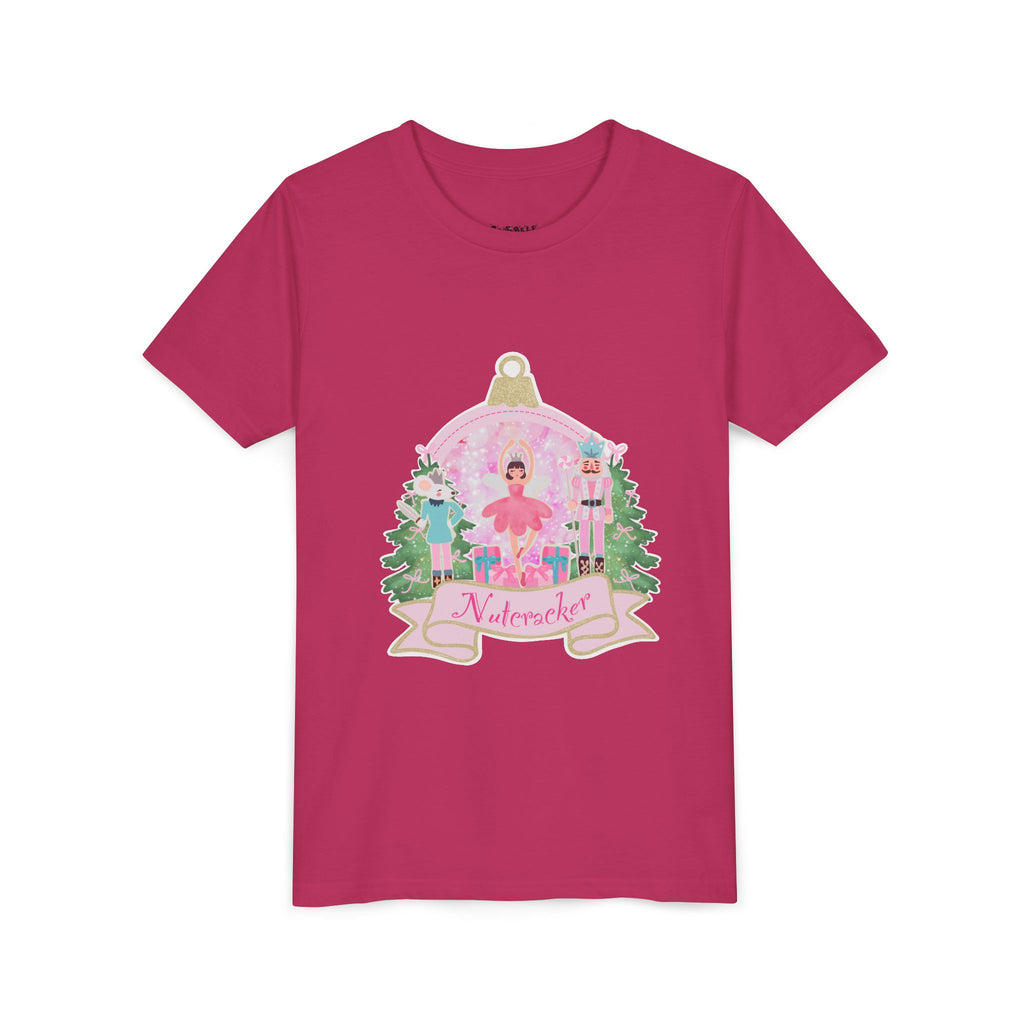Nutcracker Fairy Youth Tee – Fun Holiday T-Shirt for Kids