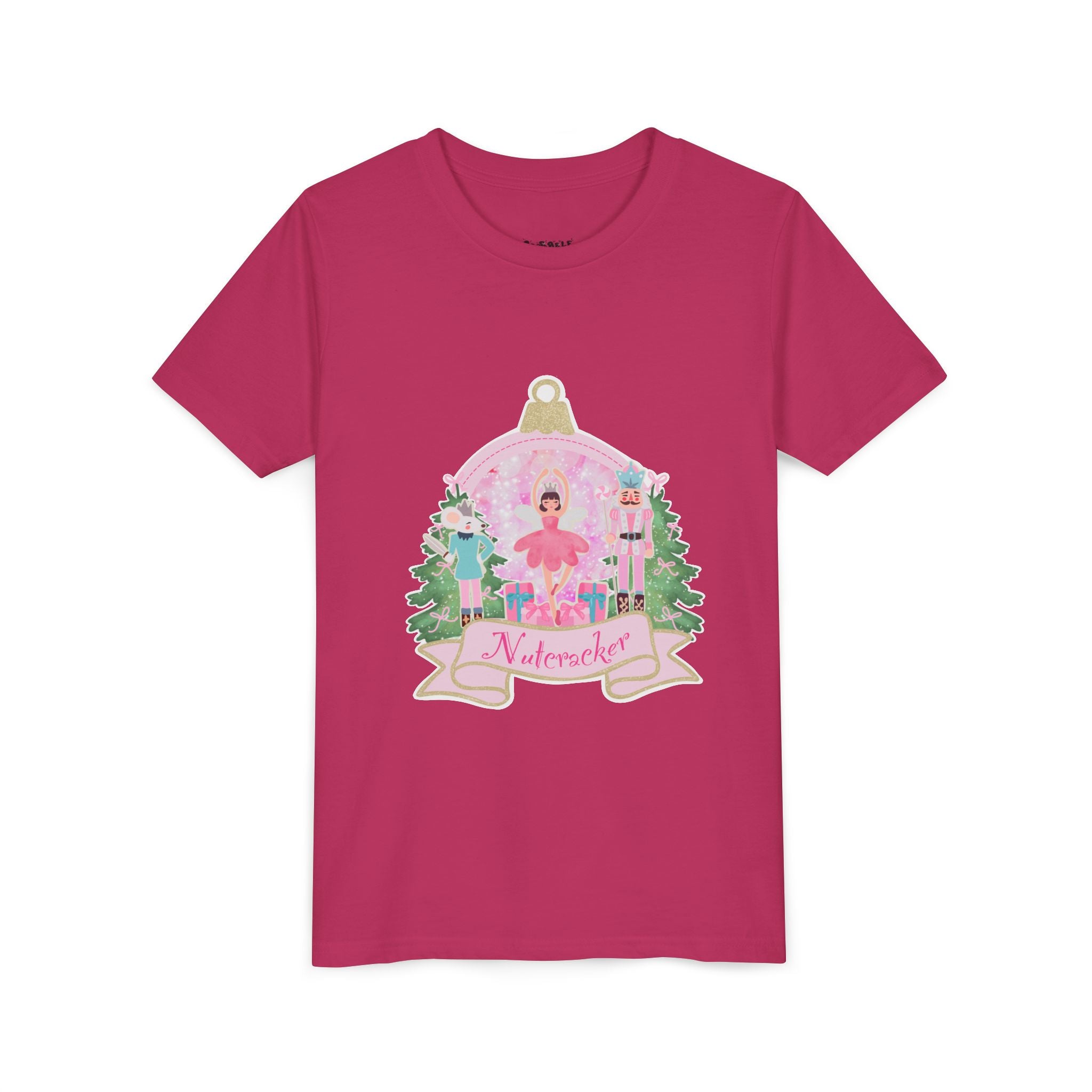 Nutcracker Fairy Youth Tee – Fun Holiday T-Shirt for Kids