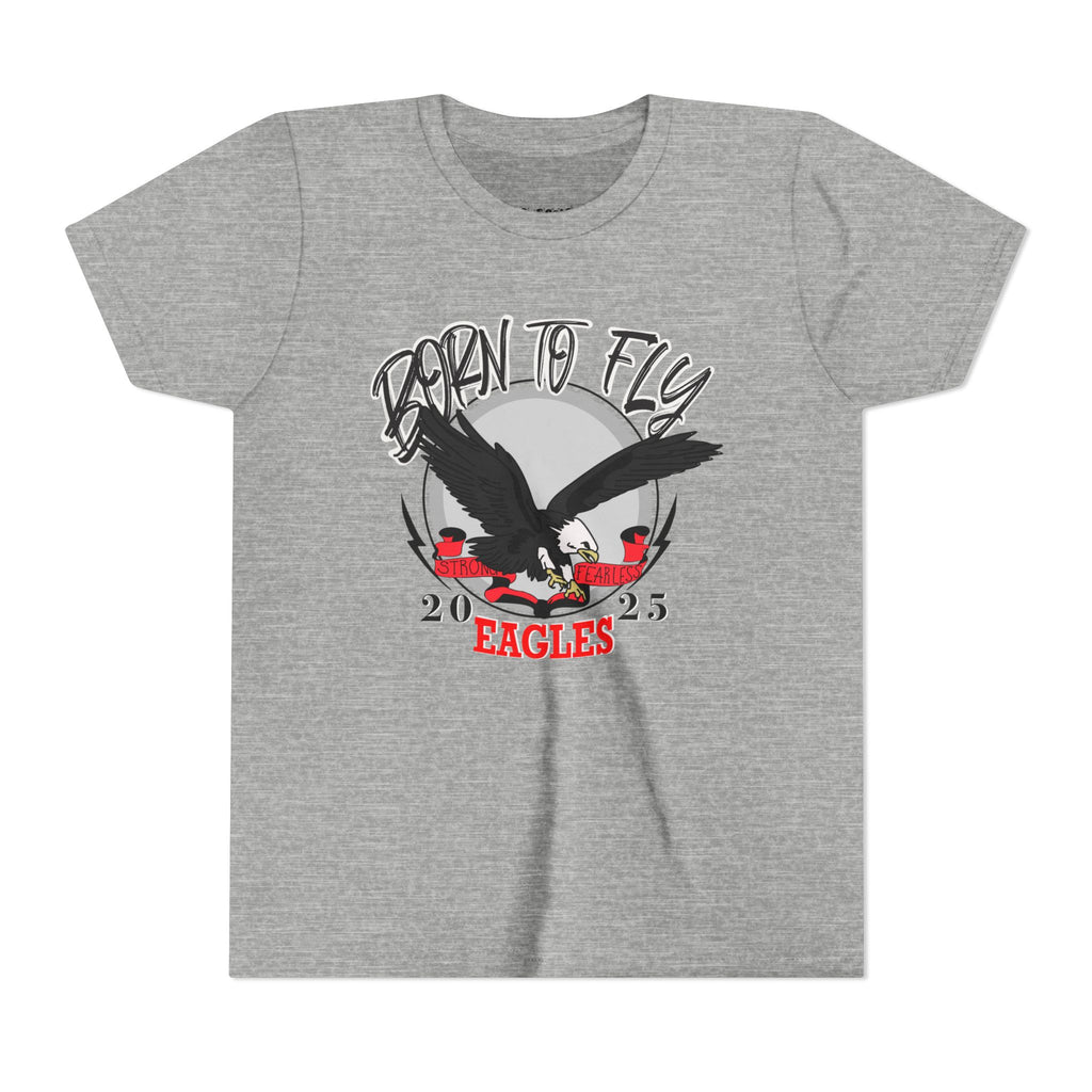 Eagle Graphic Youth Tee - Born to Fly