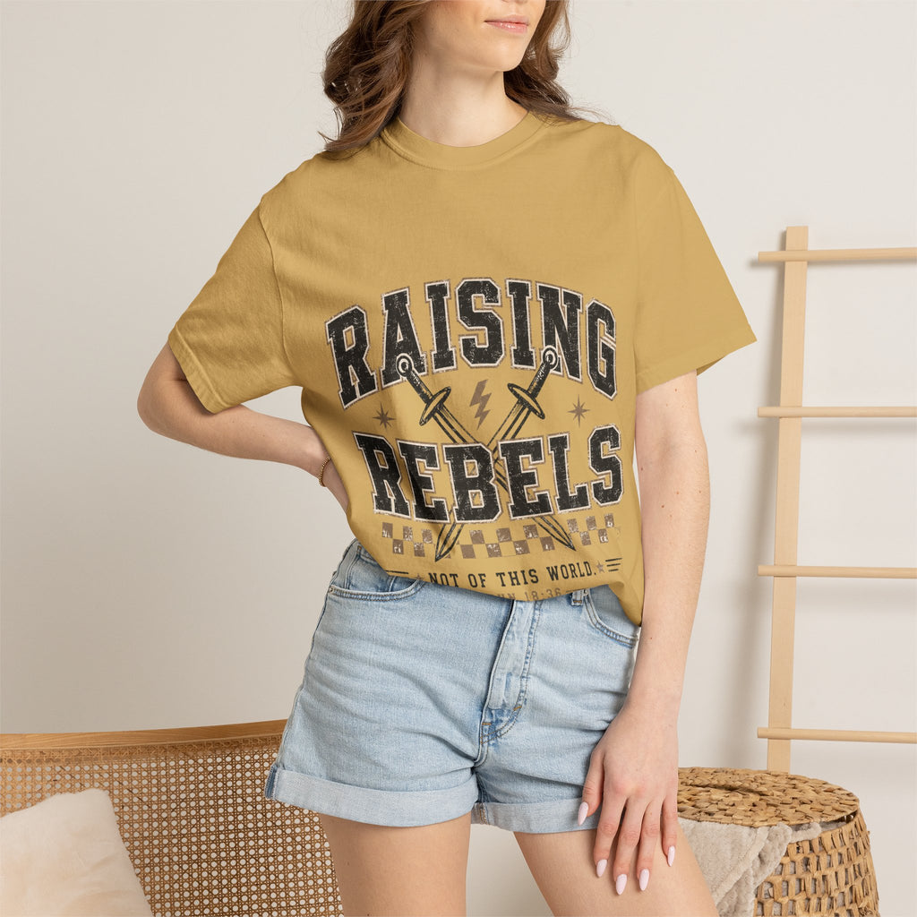 Raising Rebels Graphic T-Shirt — "Not of This World" Vintage Youth Parent Tee