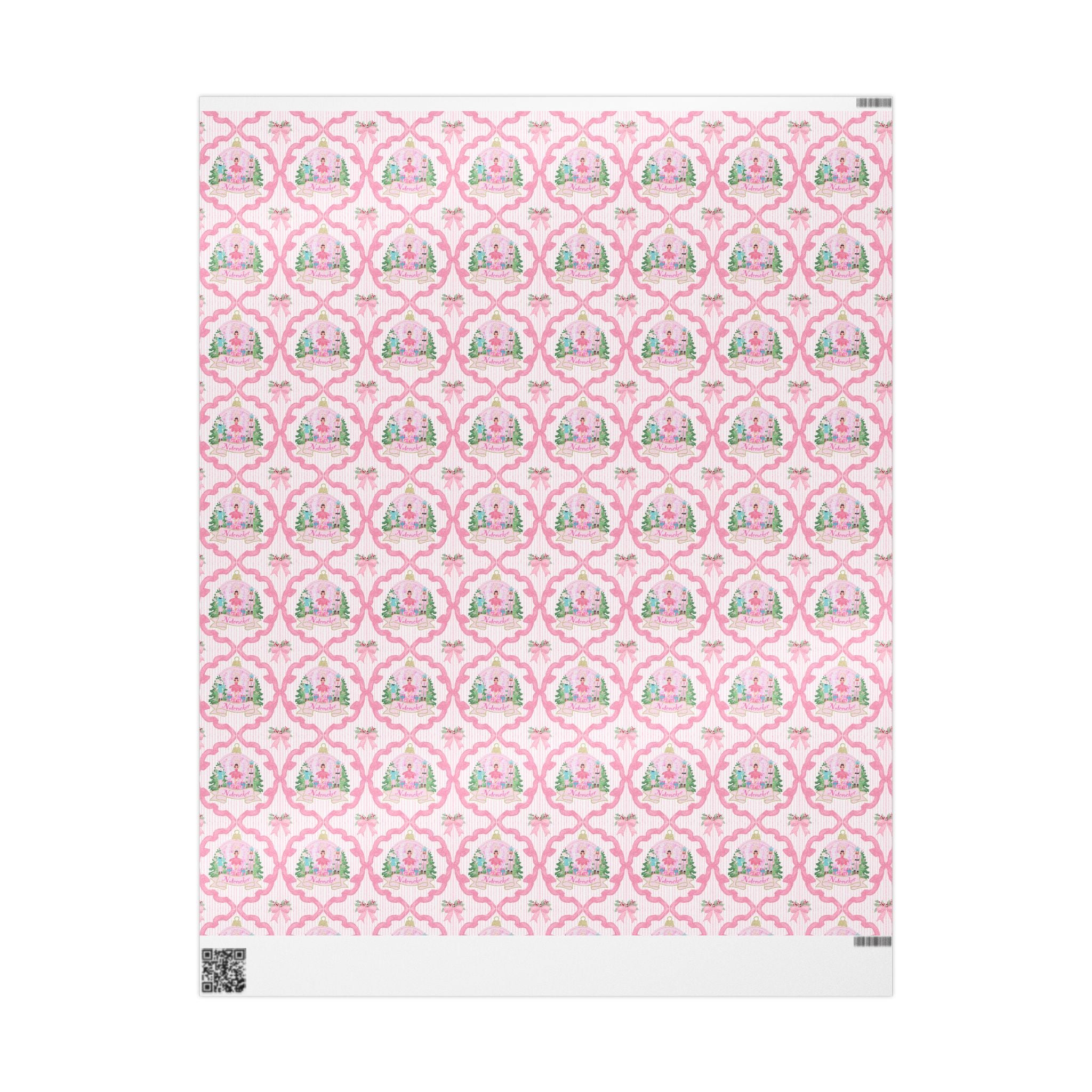 Nutcracker Holiday Wrapping Paper Roll