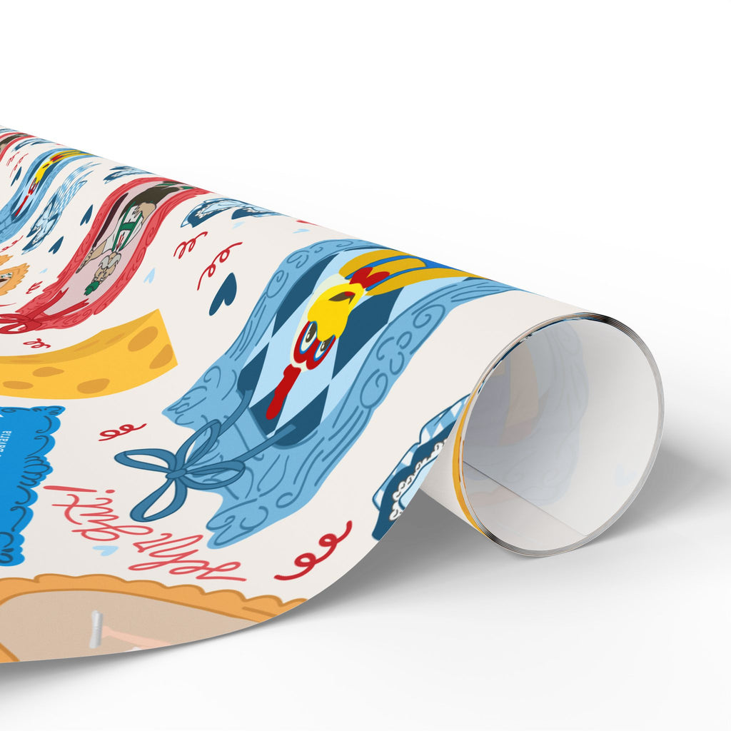 Frankenmuth Icons Wrapping Paper