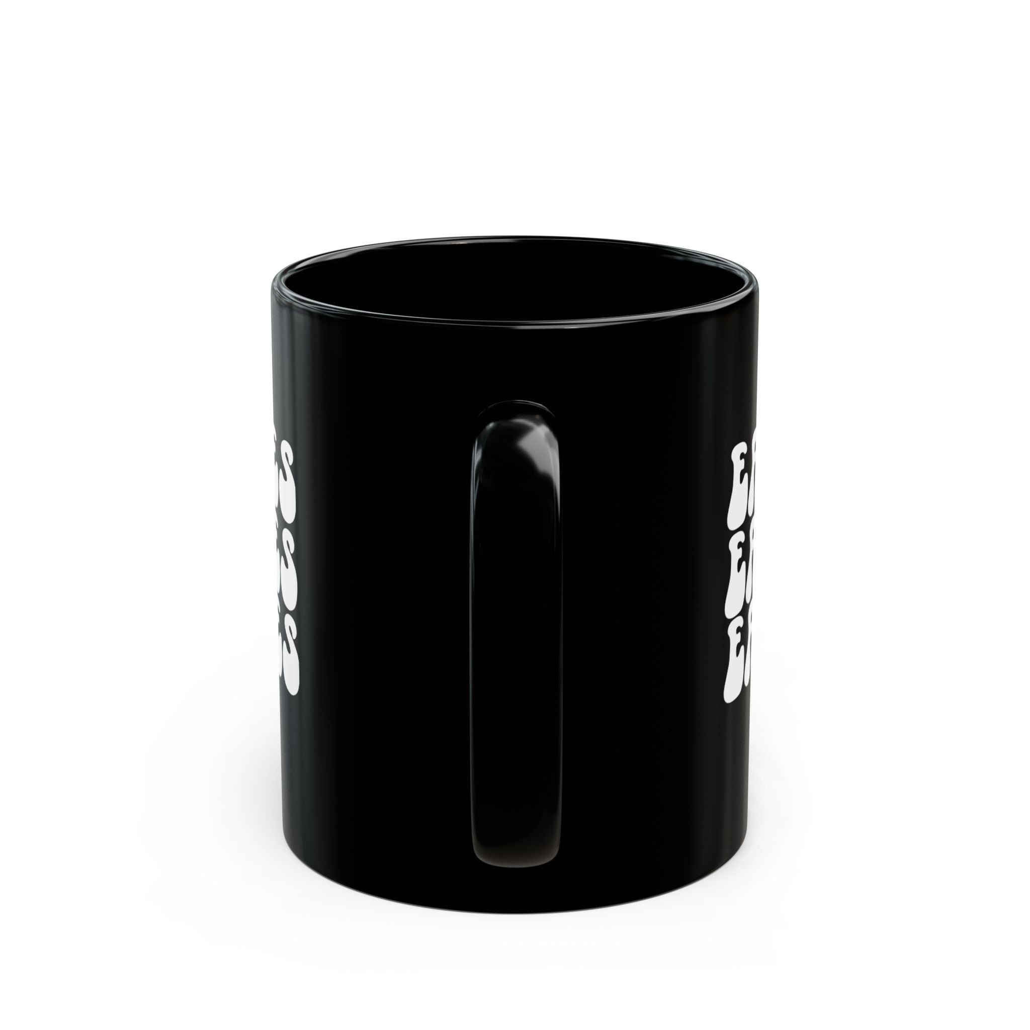 Eagles-Themed Black Mug
