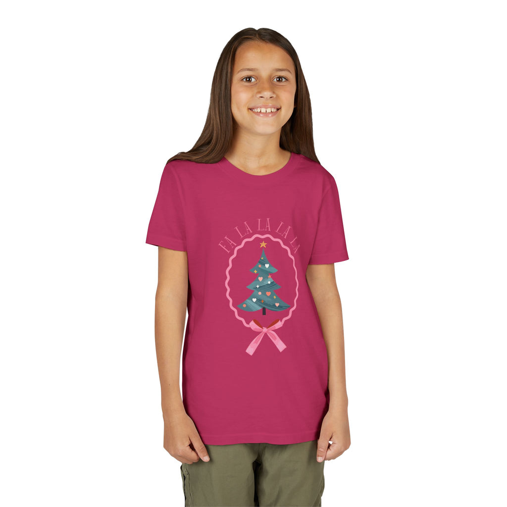 Christmas Tree Youth Short Sleeve Tee