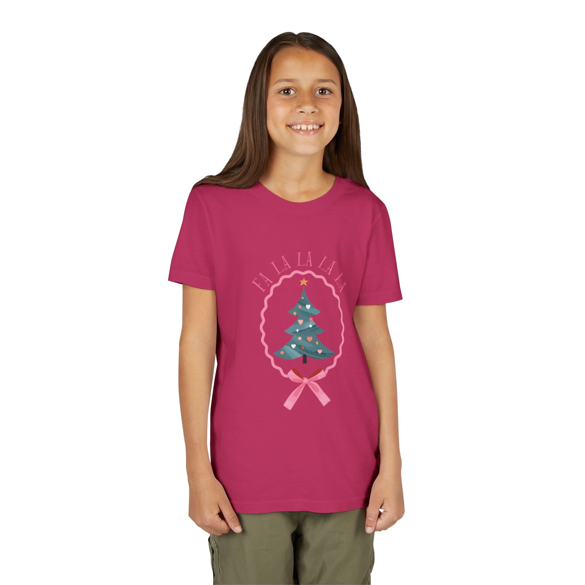 Christmas Tree Youth Short Sleeve Tee