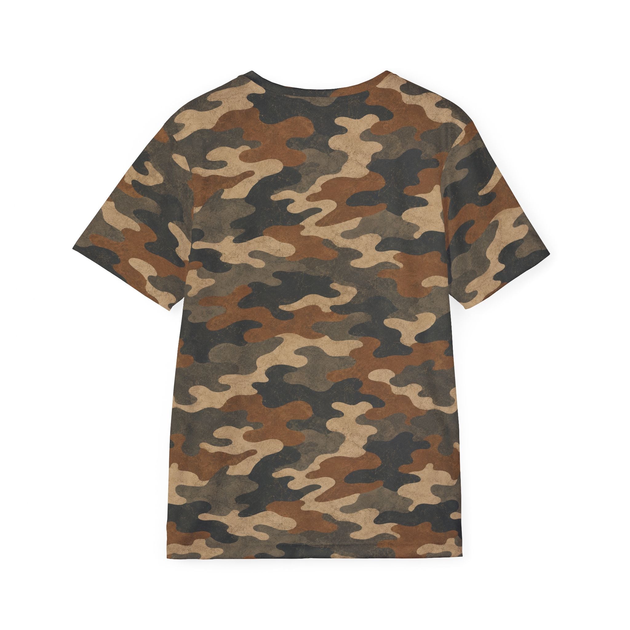 Camouflage Camo Sports Jersey — All-Over Print Men's Athletic Tee