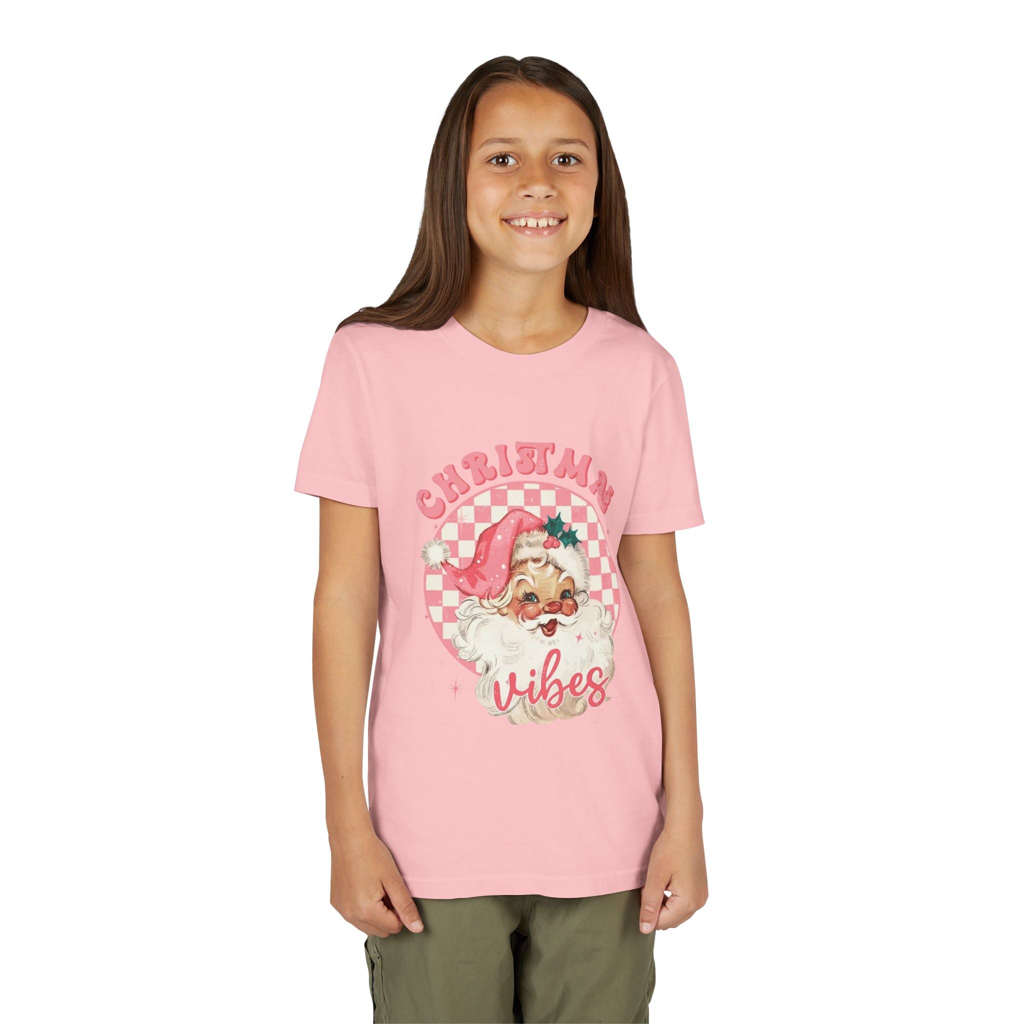 Cute Christmas Vibes Youth Tee