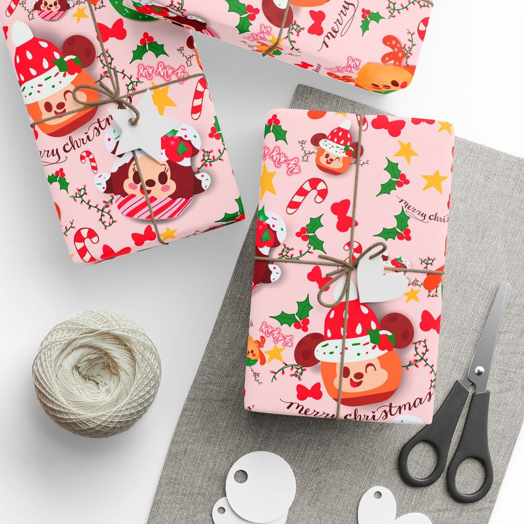Festive Christmas Munchies Wrapping Paper