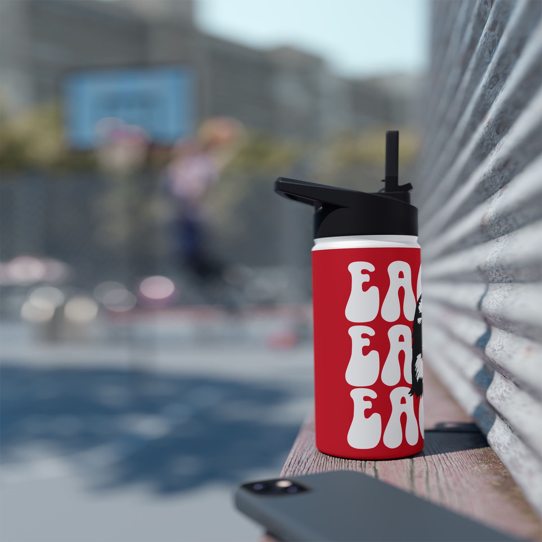 Eagle Design Stainless Steel Water Bottle