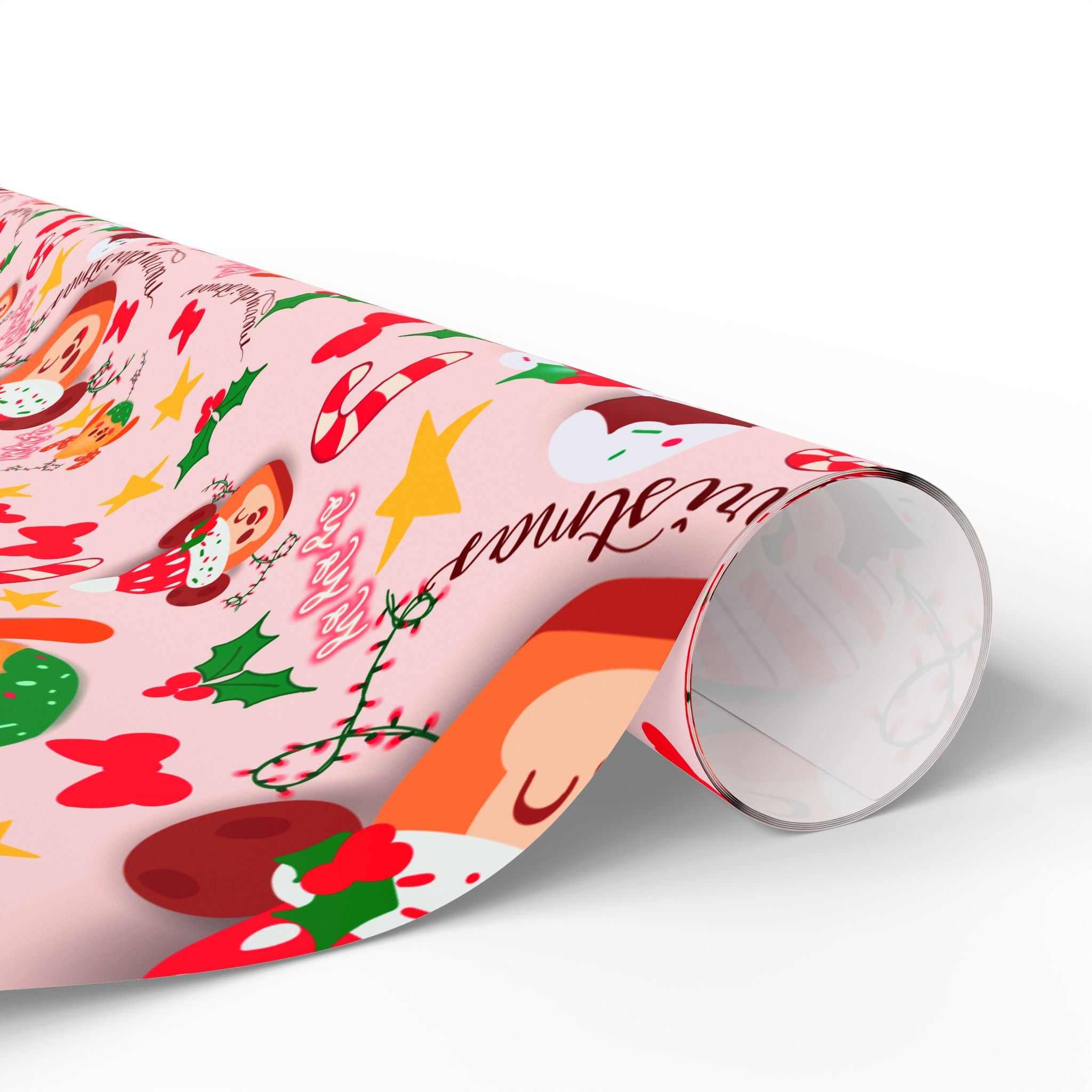 Festive Christmas Munchies Wrapping Paper