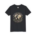 Youth Tee — "Go Make Disciples of All Nations" World Map Christian Mission Shirt