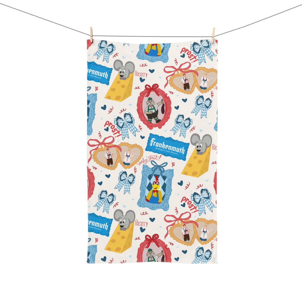 Frankenmuth Icons Hand Towel for Fun Kitchens