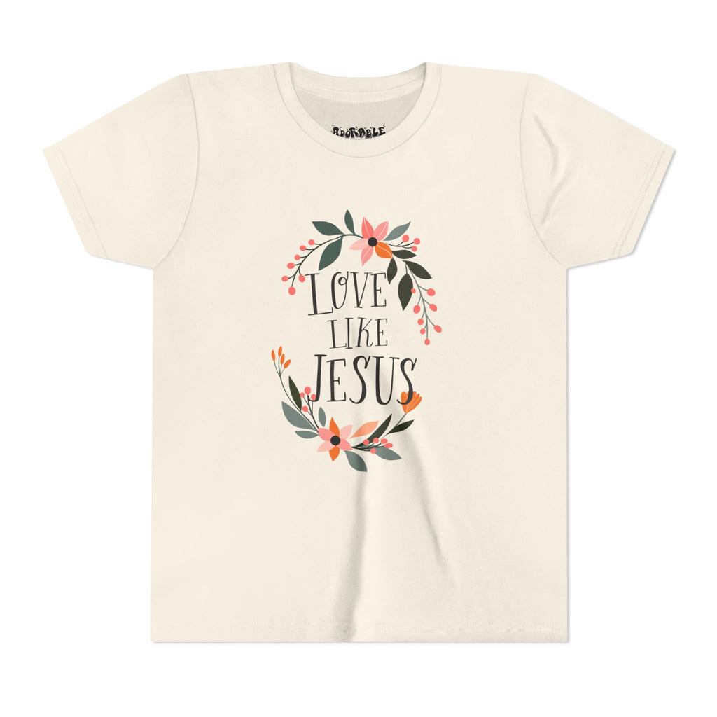 Youth Short Sleeve Tee - Love Like Jesus, Inspirational Kids Shirt, Faith-Based T-Shirt, Christian Youth Apparel, Perfect Gift for [...]