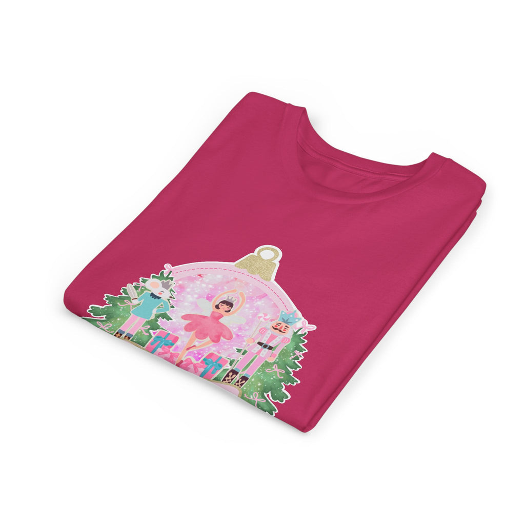 Nutcracker Fairy Youth Tee – Fun Holiday T-Shirt for Kids