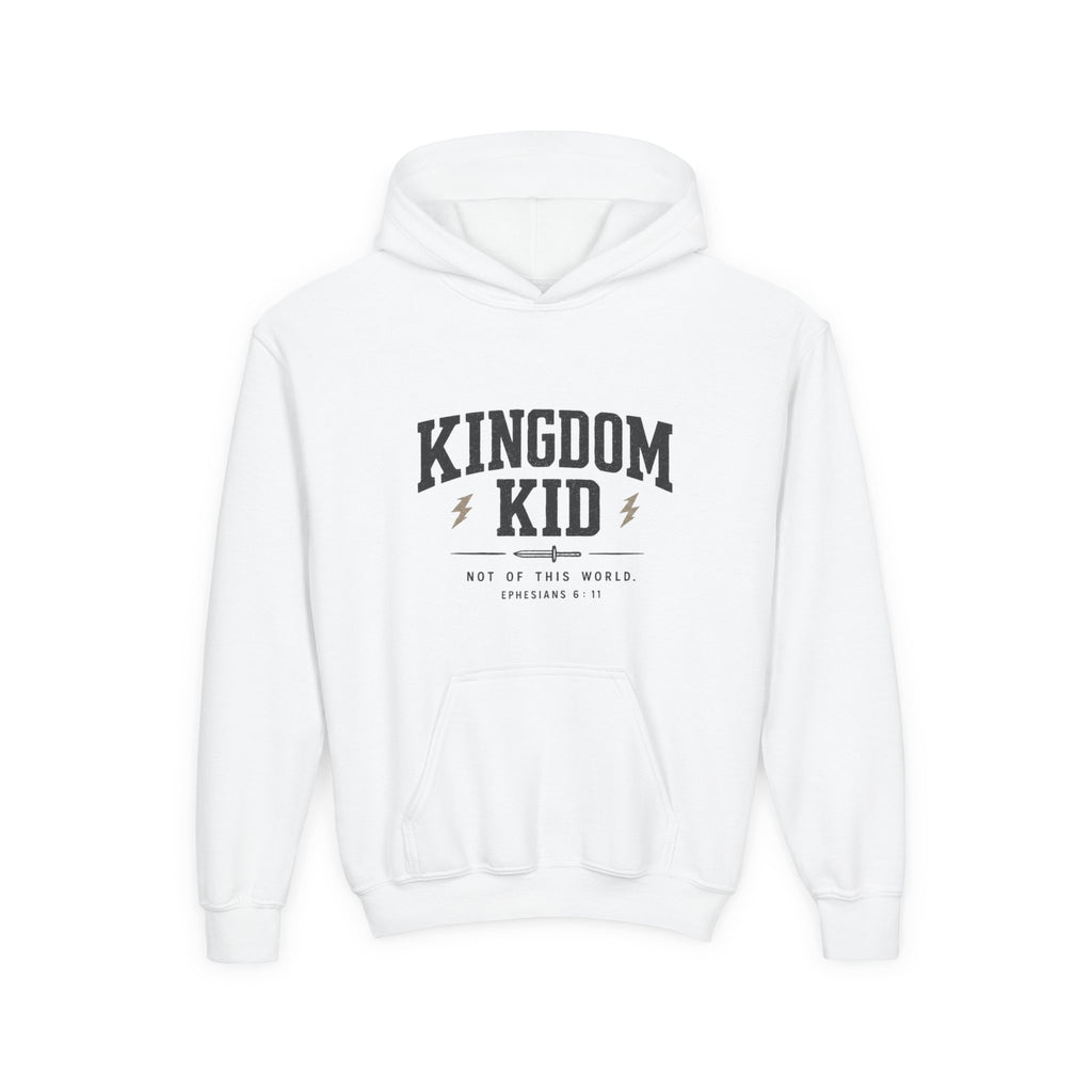 Kingdom Kid Youth Hoodie — "Kingdom Rebels" Christian Youth Church Sweatshirt