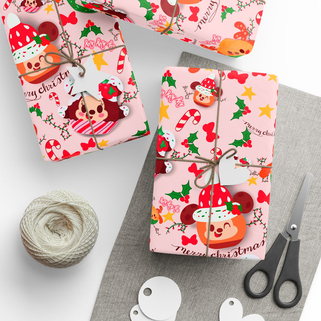 Festive Christmas Munchies Wrapping Paper